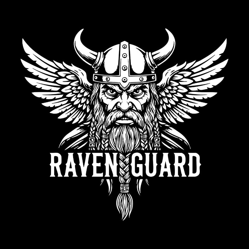 Raven Guard Viking Winged Warrior Odin Mascot