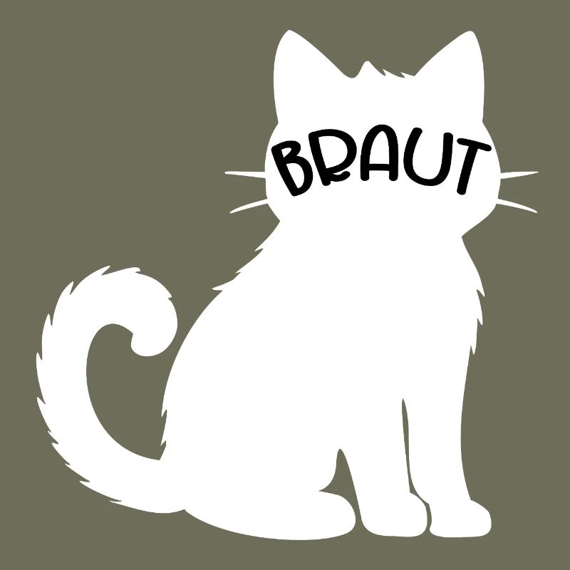Hochzeit Katzen Braut