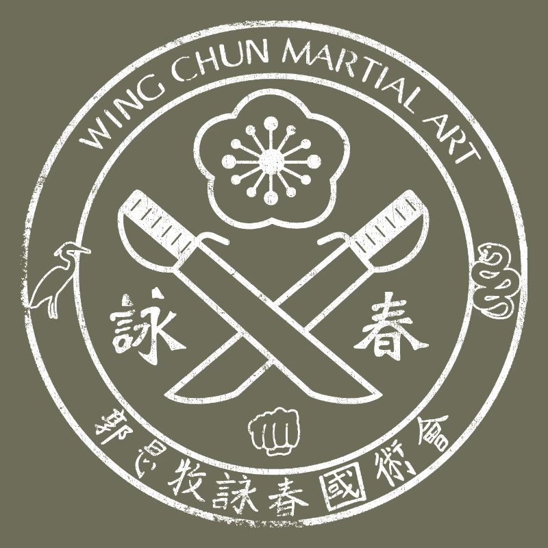 Wing Chun Crossing Blades-Emblem, Kampfkunst