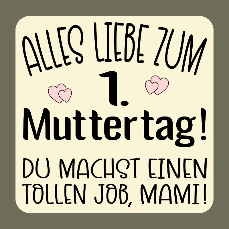 Erster Muttertag Mama