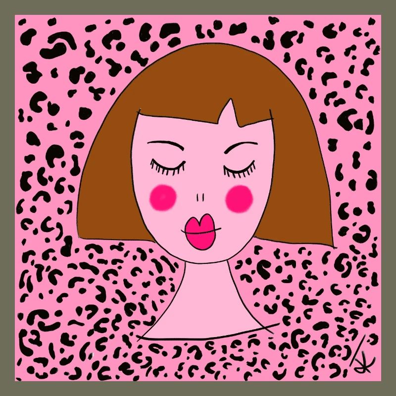 FILLE LÉOPARD
