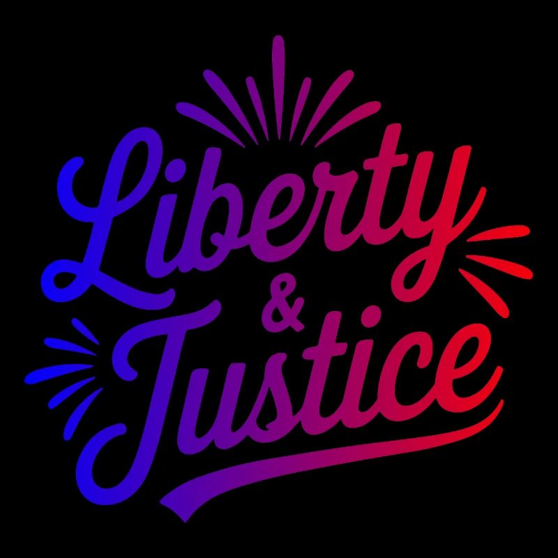 Liberty & Justice Print