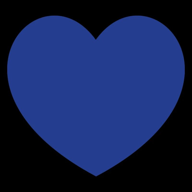 Dark Blue Heart