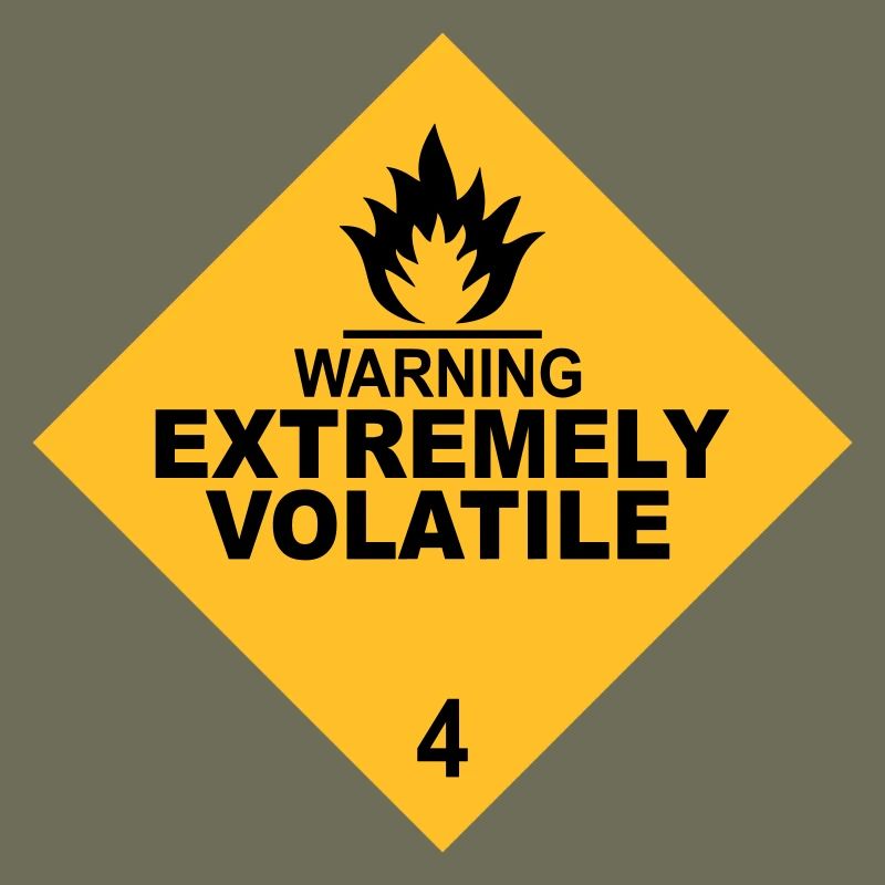warning extremely volatile square II 2c