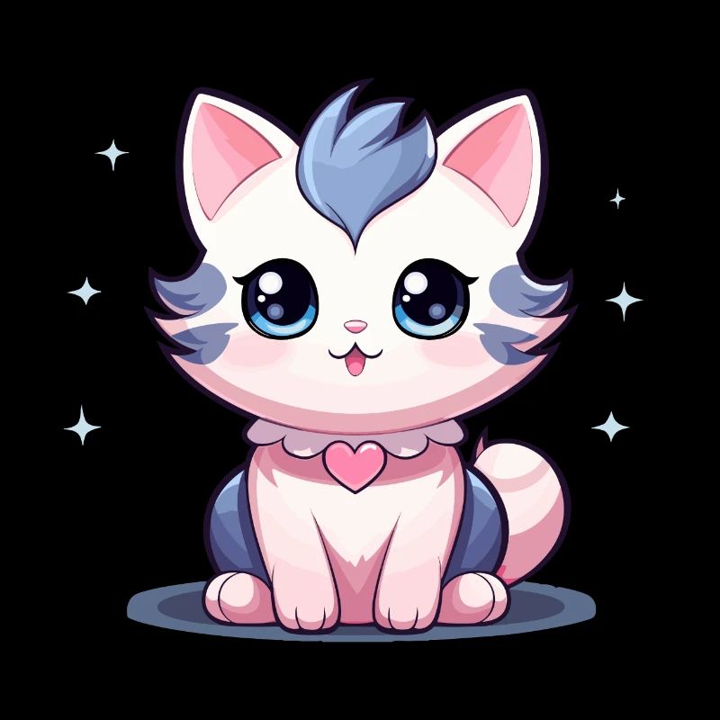 Cat - Kawaii Style