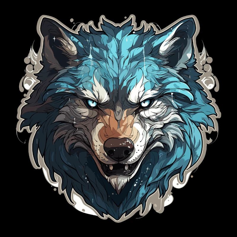 Loup - Illustration