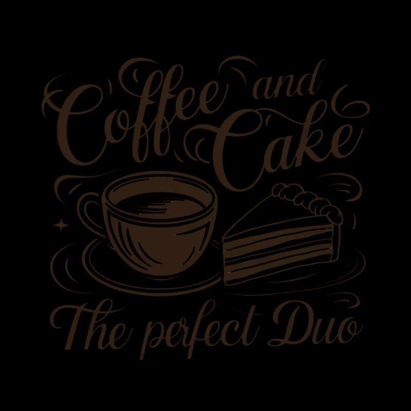 Café et gâteau – le duo parfait.