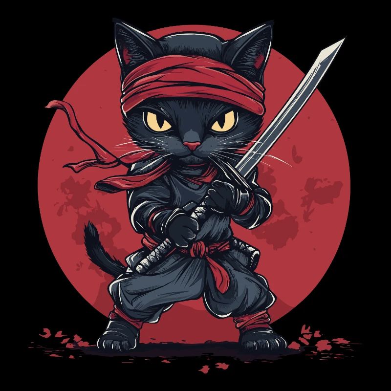 Ninja Katze