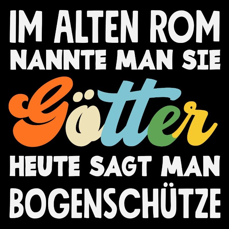 Ich gehe Bogenschießen