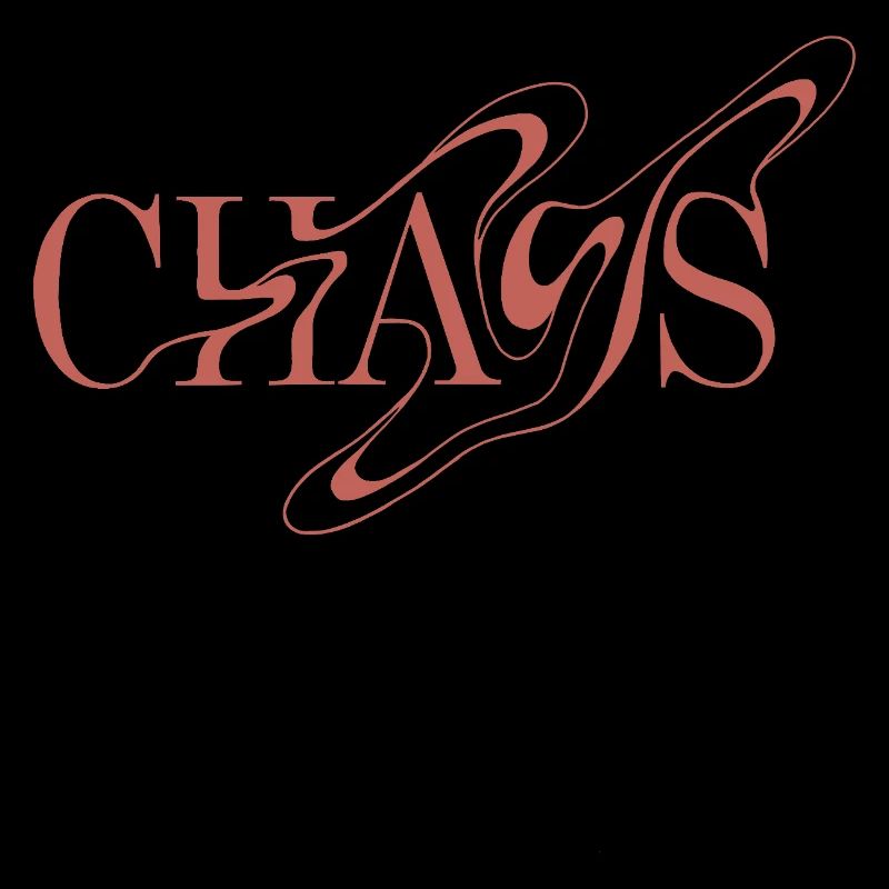 Chaos Lettering Rosé Loops