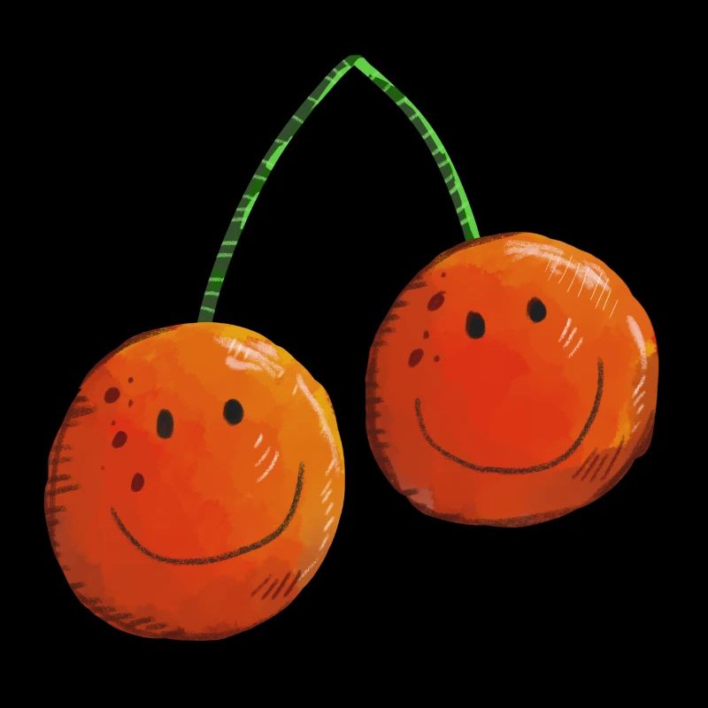 Lustige Früchtchen - Kirsche - Kirschen - Obst