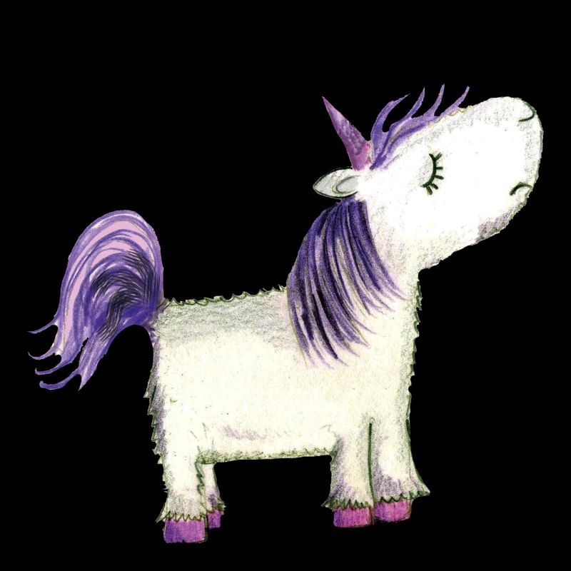 Beleidigtes Einhorn