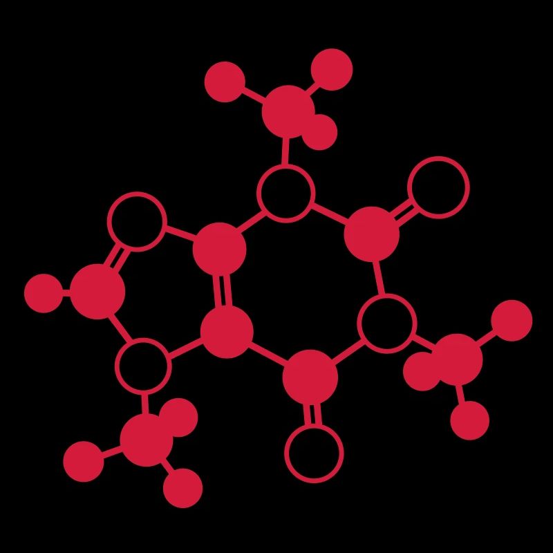 Caffeine - molecule - 1c