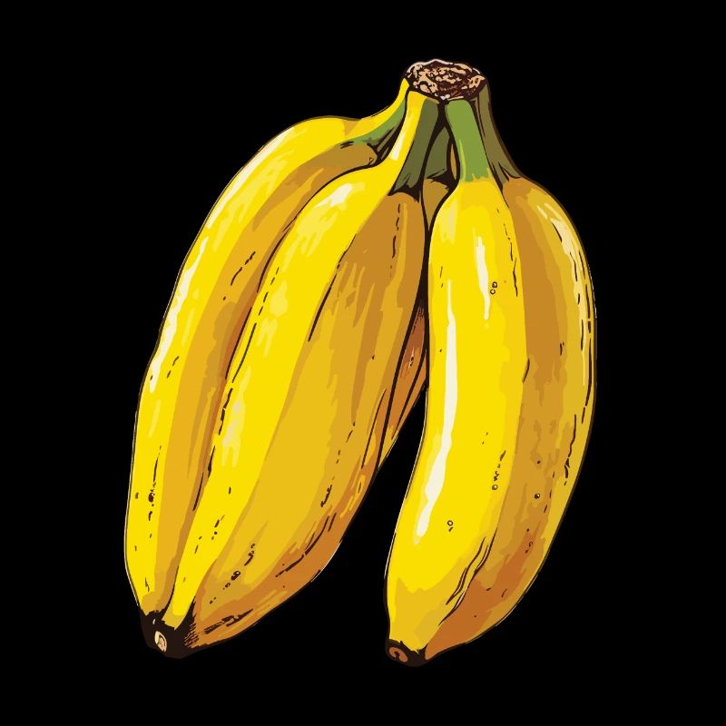 Banana yellow delicacies
