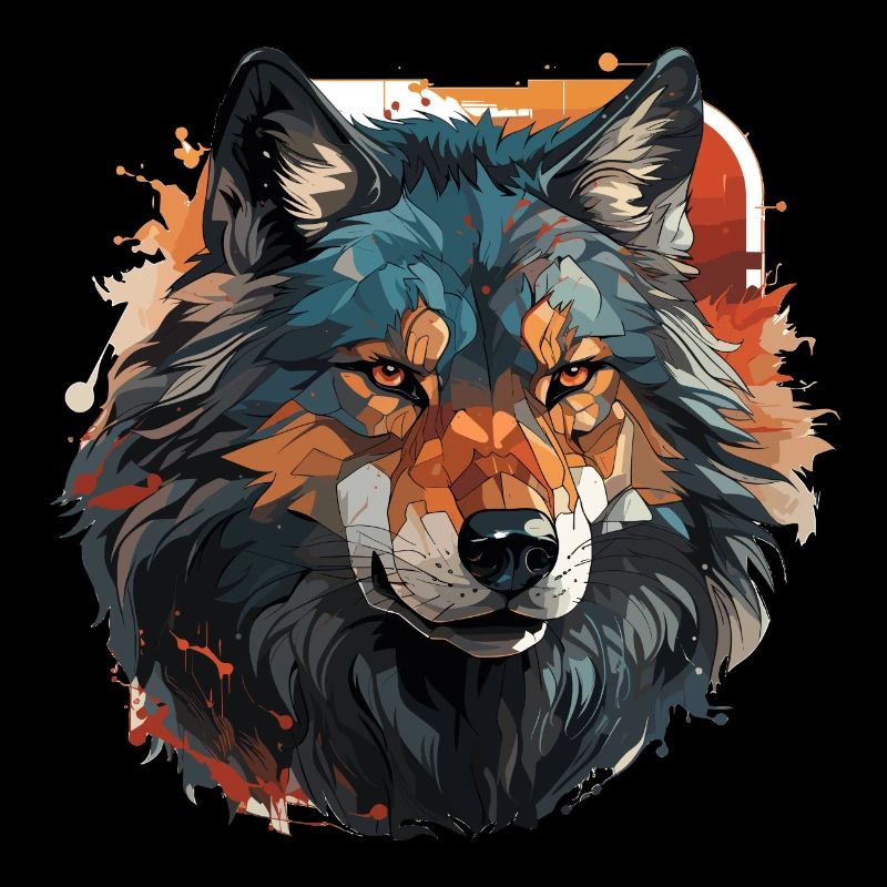 Loup - Illustration