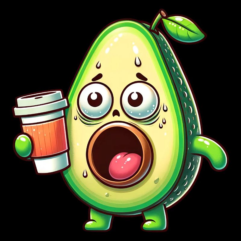 Avocado with Coffee Caffeine Shock