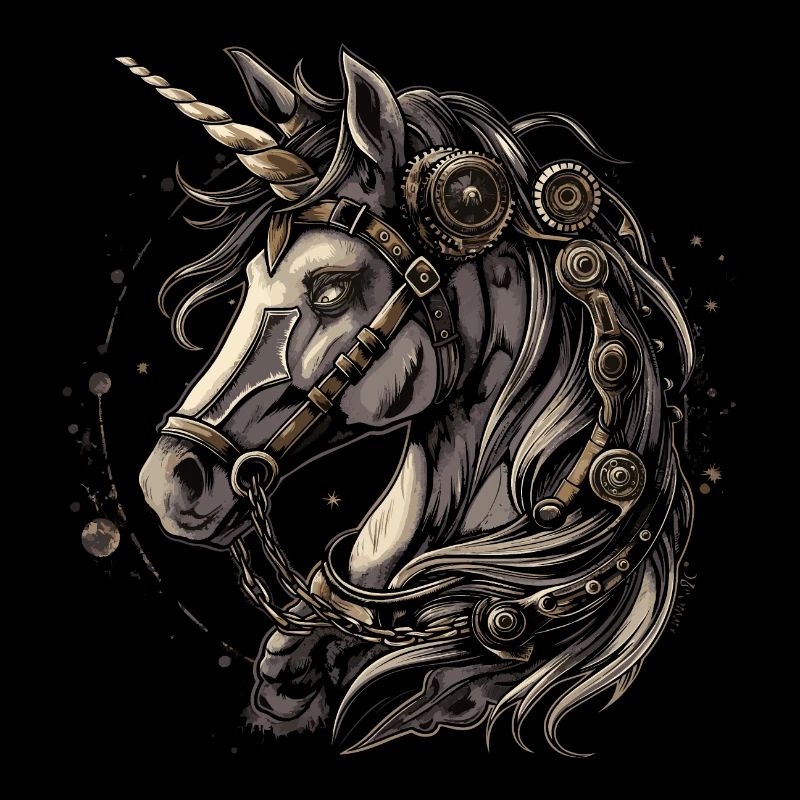 Unicorn Steampunk