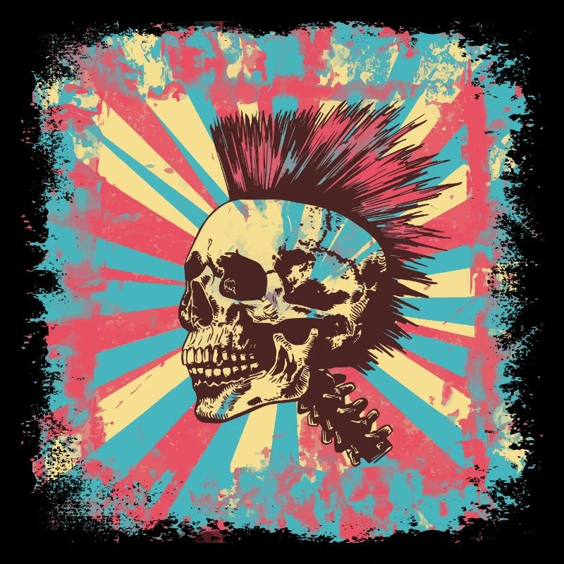 Punk Zombie Mohawk