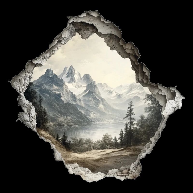 Hiking in the mountains