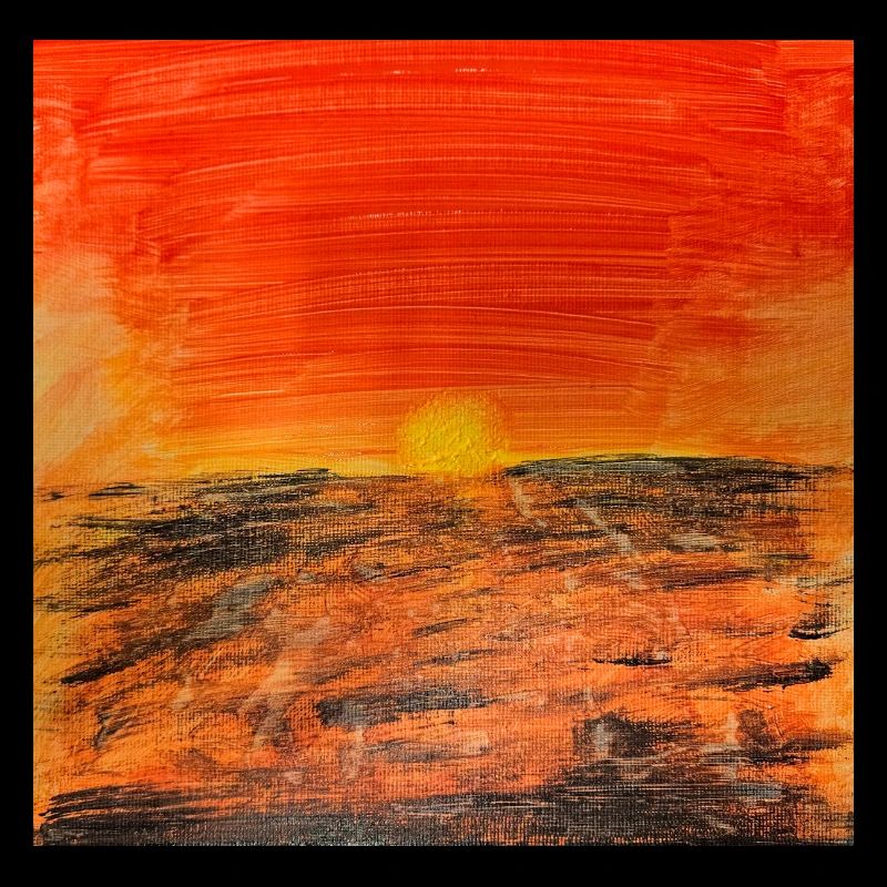 Fire Red Sunset