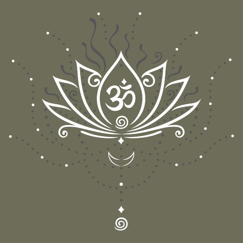 Lotus flower, white version