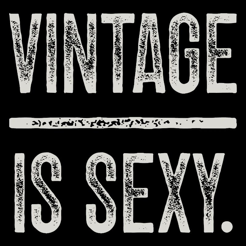 Vintage-Design ist ein sexy Distressed Effekt