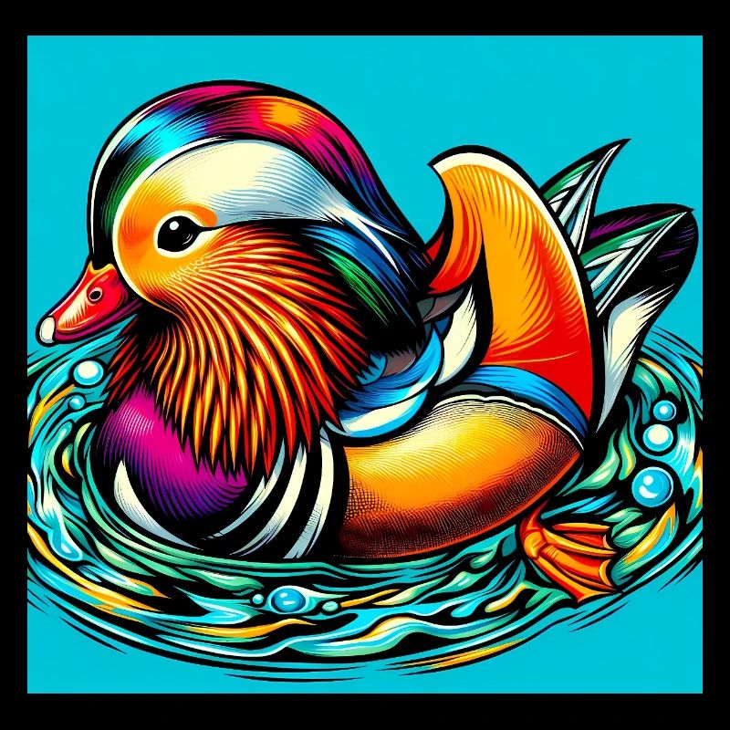Mandarin duck