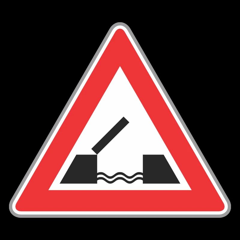Panneau routier pont