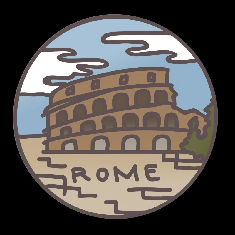 Rome (Italy) Illustration