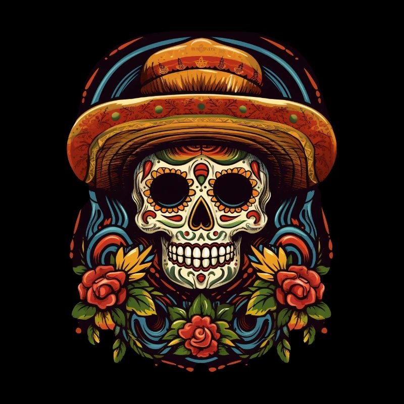 Cinco de Mayo Skull