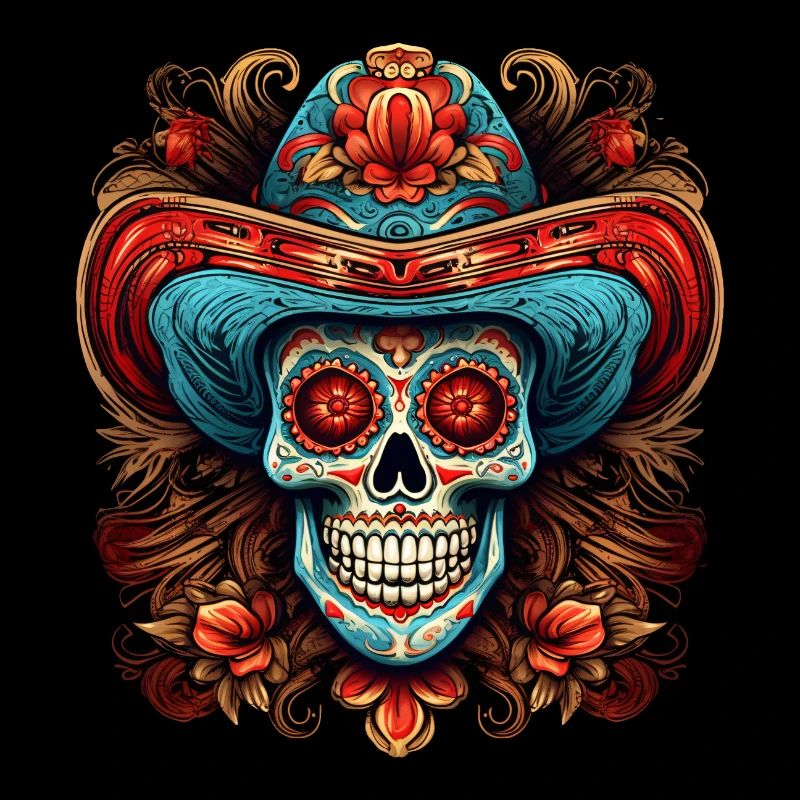 Cinco de Mayo Skull