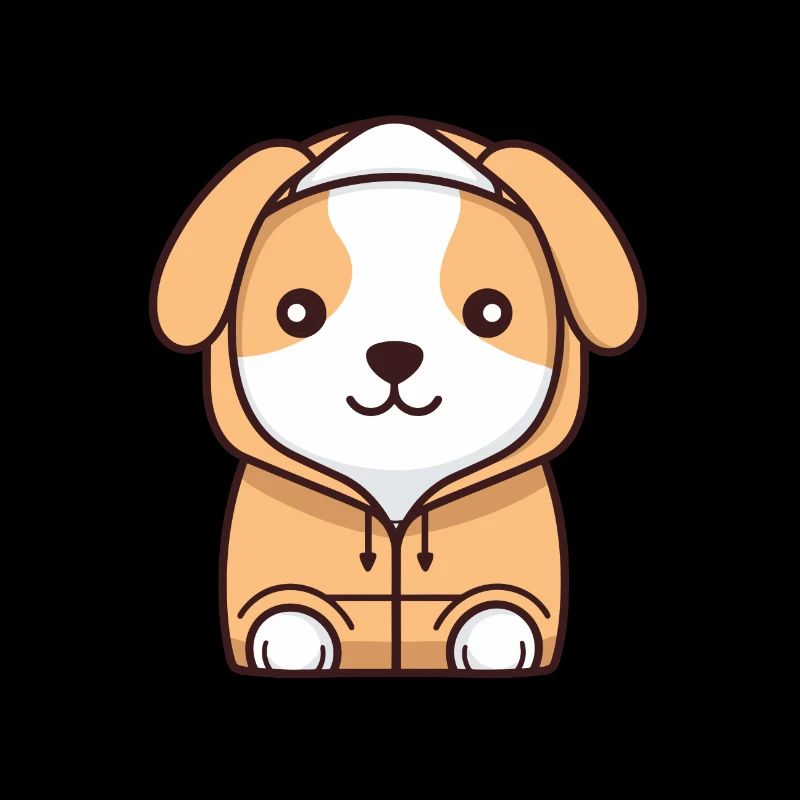 Chien - Style Kawaii
