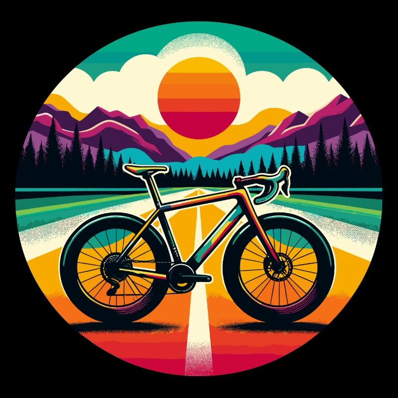 Gravel Retro Design
