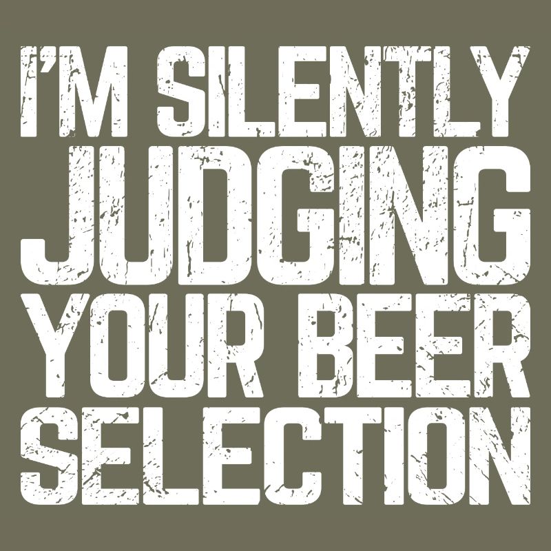Silently Judging Beer Selection St. Patrick's Day