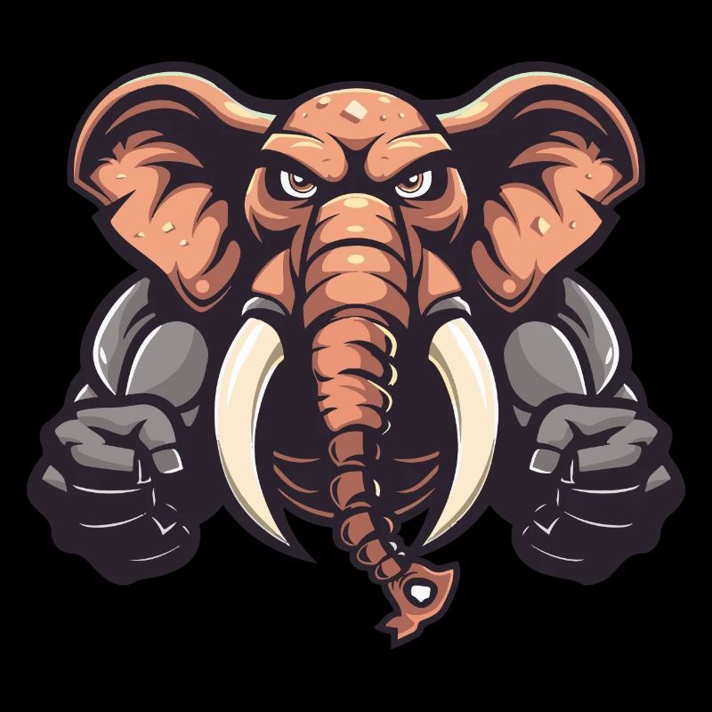 Elefant Tier Comic