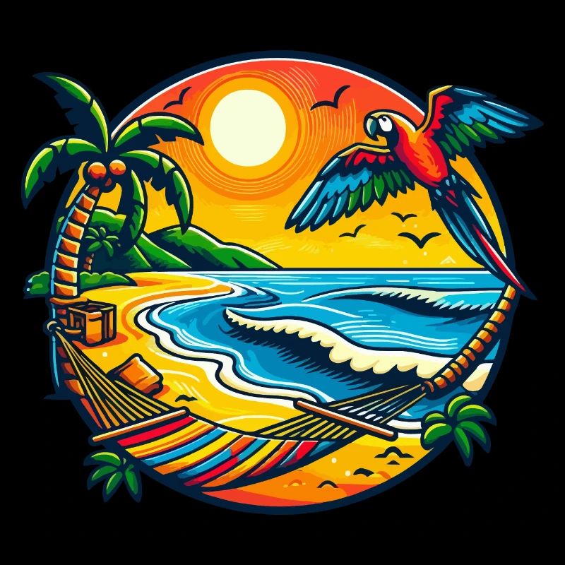 Tropical sunset