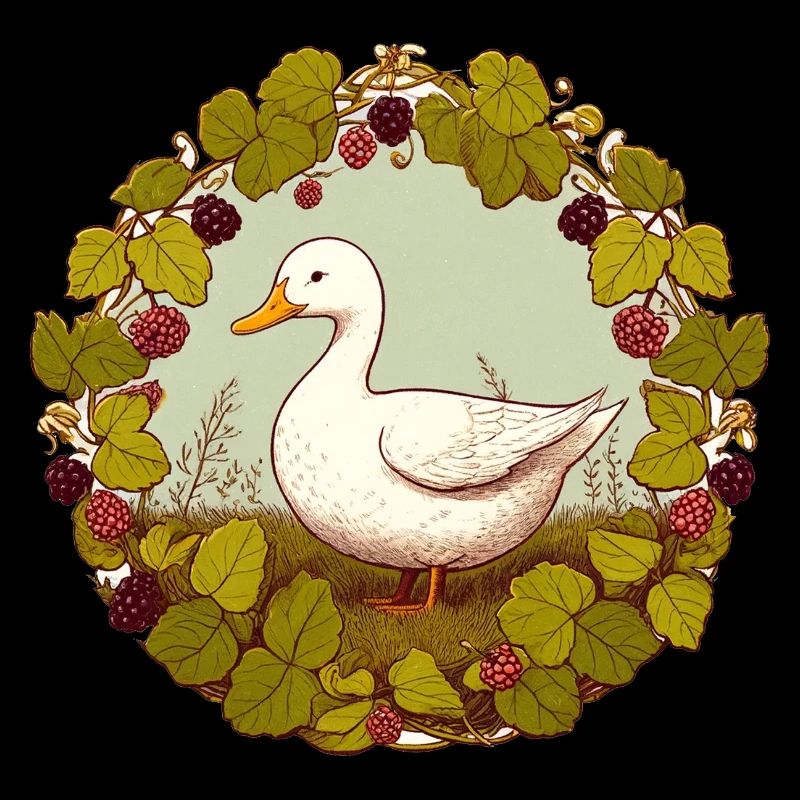 Cercle de la vigne de canard