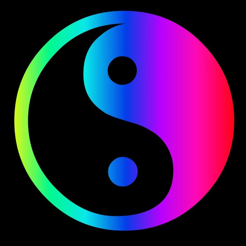 Rainbow Ying Yang