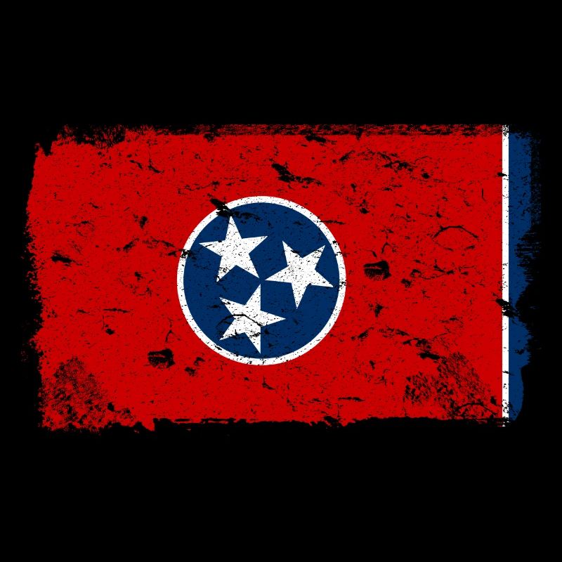 Tennessee Drapeau Vintage
