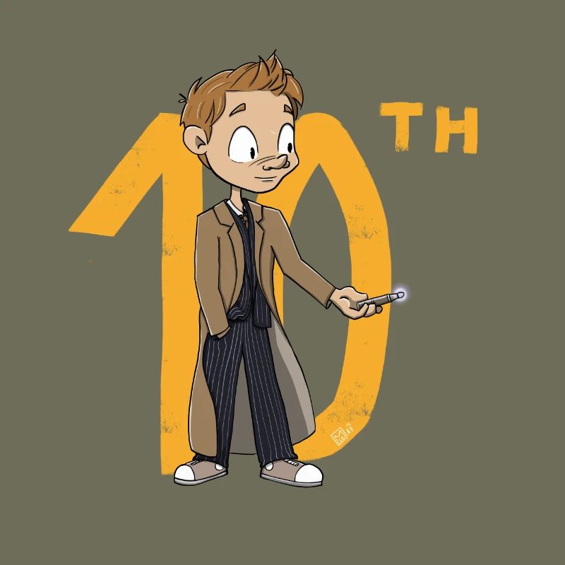 Le 10e Docteur, version chibi