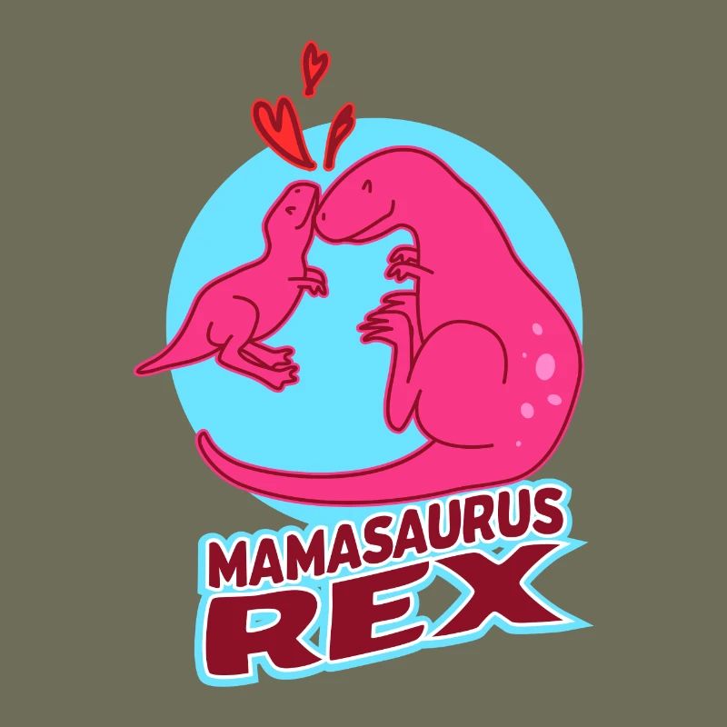 Mamasaurus Dinosaur T Rex Muttertag für Mutter