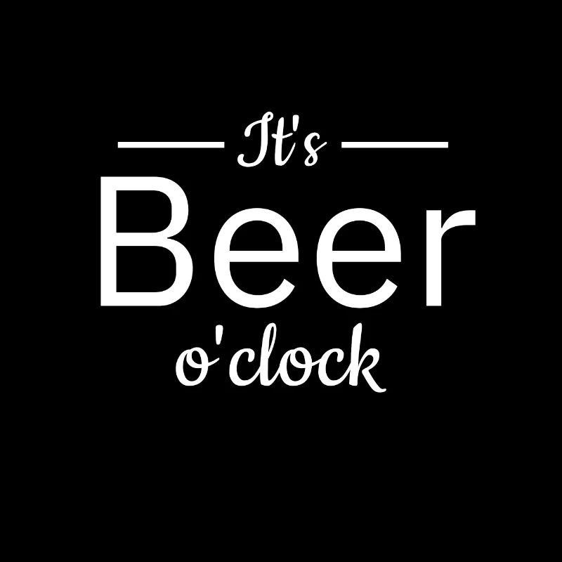 C'est la bière de l'heure | Conception drôle pour les amateurs de bière