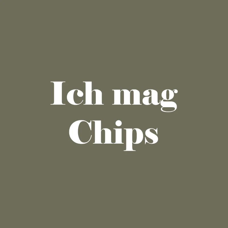 Ich mag Chips