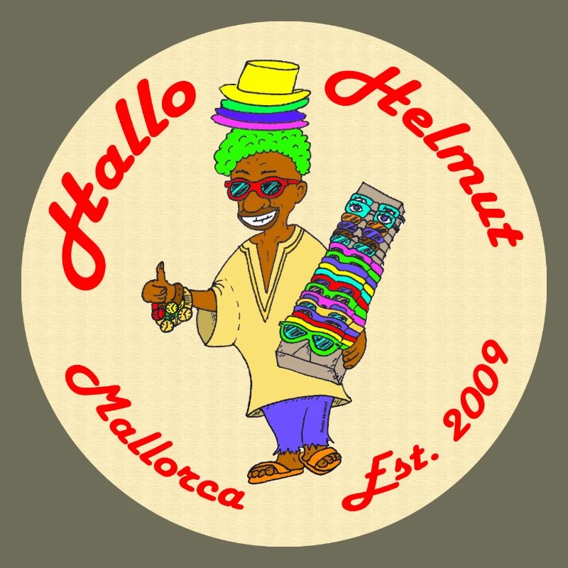 Hallo Helmut Est. 2009 Logo 2
