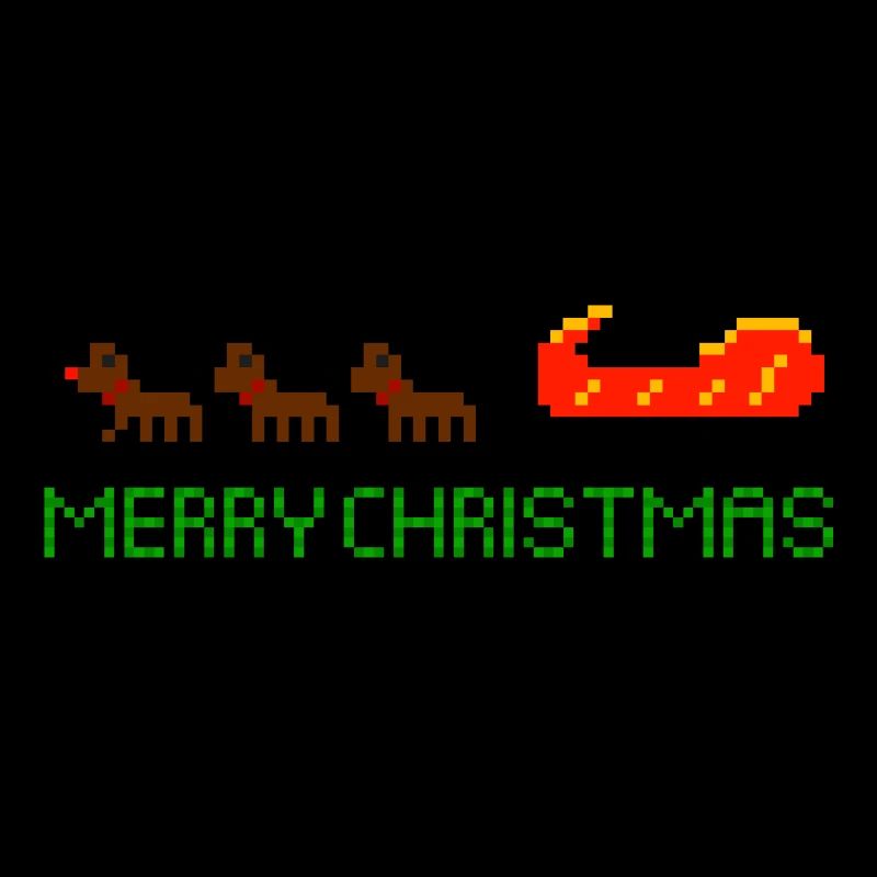 Rentiere mit Schlitten