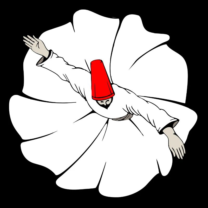 Danseur de derviche soufi