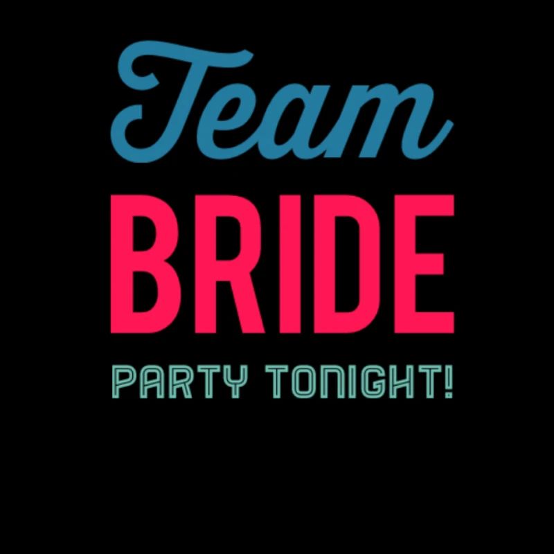 Soirée de mariée de l'équipe ce soir