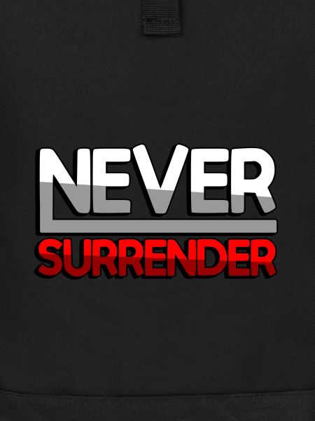 NEVER SURRENDER (Rot) - Gaming