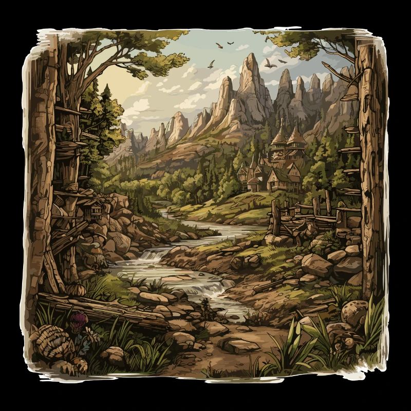 Landscape - Illustration