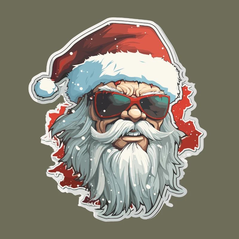 Weihnachtsmann - Illustration
